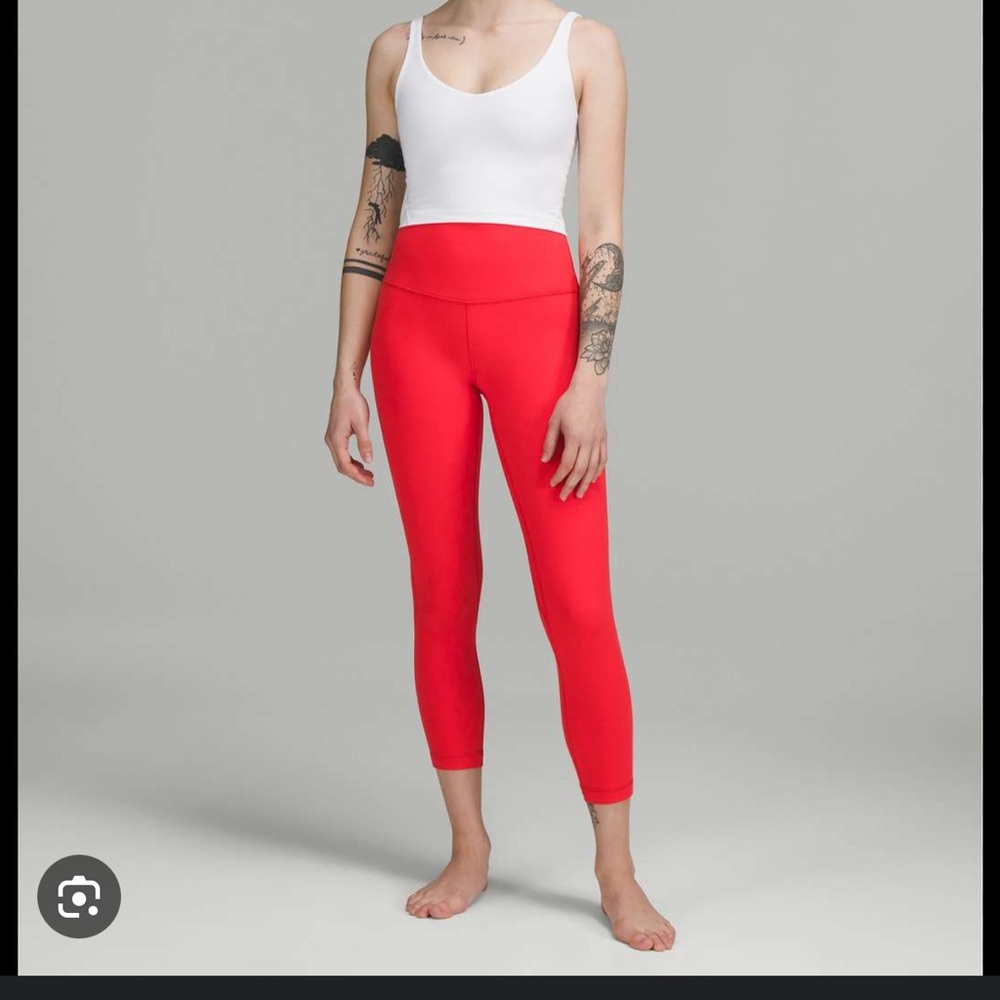 Lululemon Love Red Align Legging